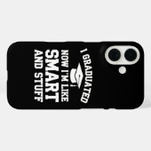 Ik ben afgestudeerd, nu ben ik slim en zo afstuder Case-Mate iPhone case (Achterkant (horizontaal))