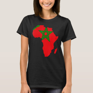 Ik ben Afrikaan en trots op Marokko T-shirt
