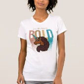 Ik ben Afro Eenhoorn | Bold Glitter Design T-shirt (Voorkant)