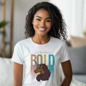 Ik ben Afro Eenhoorn | Bold Glitter Design T-shirt