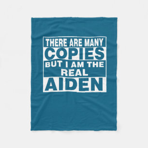 Ik Ben Aiden Leuk T-Shirt Grappig D Fleece Deken