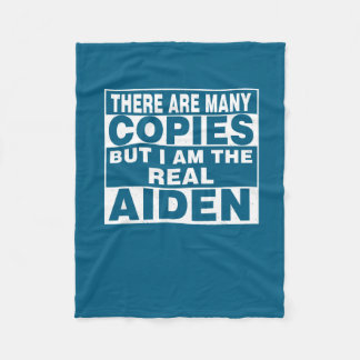 Ik Ben Aiden Leuk T-Shirt Grappig D  Fleece Deken