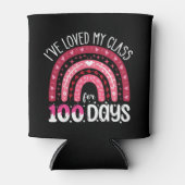 Ik ben al 100 dagen van school geliefd blikjeskoeler (Voorkant)