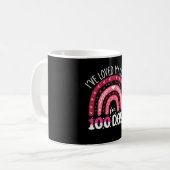 Ik ben al 100 dagen van school geliefd koffiemok (Voorkant links)