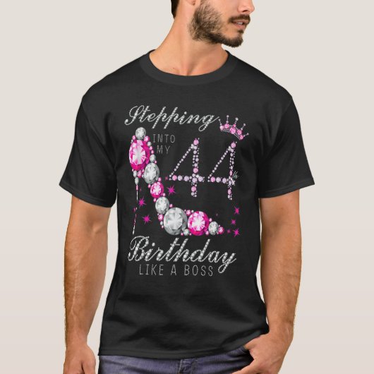 Ik ben al 44 jaar in m'n 44e BD. T-shirt (Voorkant)