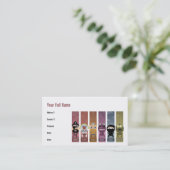 Ik ben al deze dingen en meer profielkaart visitekaartje (Staand voorkant)