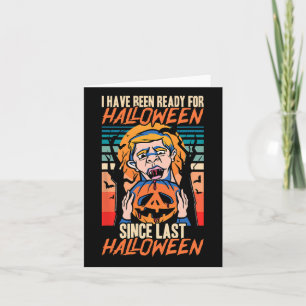 Ik ben al klaar voor Halloween sinds afgelopen her Kaart