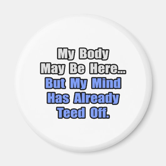 Ik ben al moe... magneet (Voorkant)