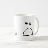 Ik ben Alive Funny Mug Koffiemok (Voorkant rechts)