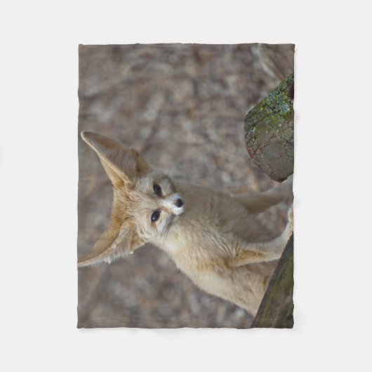Ik ben All Ears Fleece Blanket (Voorkant)