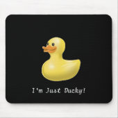 Ik ben alleen Ducky. - Mousepad Muismat (Voorkant)