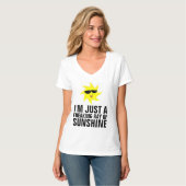 IK BEN ALLEEN EEN VREEMDE RAY VAN SUNSHINE Funny T T-shirt (Voorkant volledig)
