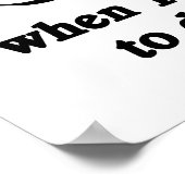 Ik ben alleen homo als ik naar disco.png luister poster (Hoek)