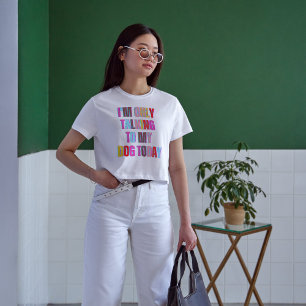 Ik ben alleen met mijn hond aan het praten vandaag trui