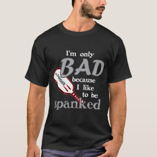 Ik ben alleen slecht/gespannen t-shirt