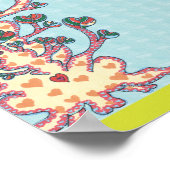 Ik ben allemaal glimlach voor je! (TM) Poster (Hoek)