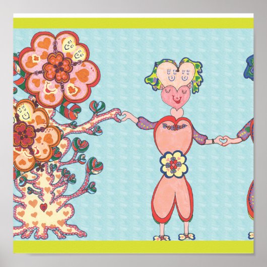 Ik ben allemaal glimlach voor je! (TM) Poster (Voorkant)