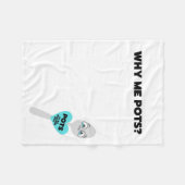 Ik ben allemaal lepels fleece deken (Voorkant (Horizontaal))