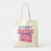 Ik ben allemaal opgestart tote bag (Achterkant)