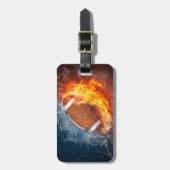 IK BEN ALLEMAAL OVER FOOTBALL BAGAGELABEL (Voorkant verticaal)