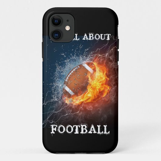 IK BEN ALLEMAAL OVER FOOTBALL Case-Mate iPhone CASE (Achterkant)