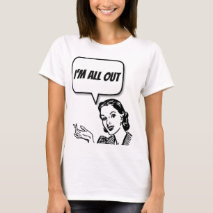 IK BEN ALLEMAAL RETRO HUUSEWIFE T-SHIRTS