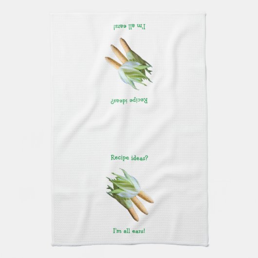 Ik ben allemaal sukkeloze, groente keukenhanddoek (Verticaal)