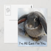 Ik ben allemaal voor jou. briefkaart (Voorkant / Achterkant)