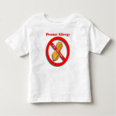 Ik ben Allergisch Peanut Allergy T-shirt (Voorkant)