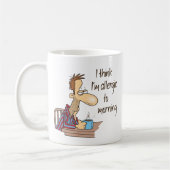 Ik ben allergisch voor de ochtend. koffiemok (Links)