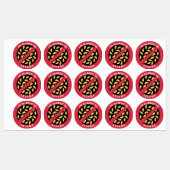 Ik ben allergisch voor sesamzaadallergie labels (Vel)