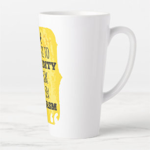 Ik ben allergisch voor stommiteit die ik in Sarcas Latte Mok