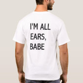 IK BEN ALLES, BABE T-SHIRT (Achterkant)