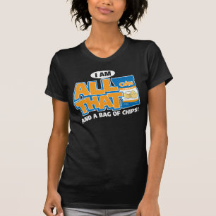 Ik ben alles en een zak chips t-shirt