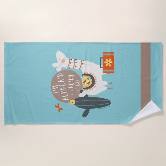 Ik ben Alpaca'd en Klaar om de Handdoek te bezoeke (Voorkant)