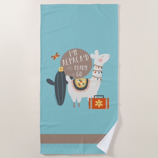 Ik ben Alpaca'd en Klaar om de Handdoek te bezoeke (Voorkant)