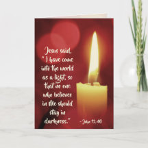 Ik ben als licht gekomen, John 12:46 Kerstmis