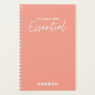 Ik ben altijd al een essentiële moderne leuke typo planner