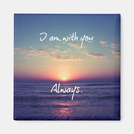 Ik ben altijd bij je, de Schrift Magneet (Voorkant)