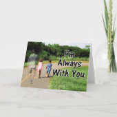 Ik ben altijd bij je... kaart (Voorkant)