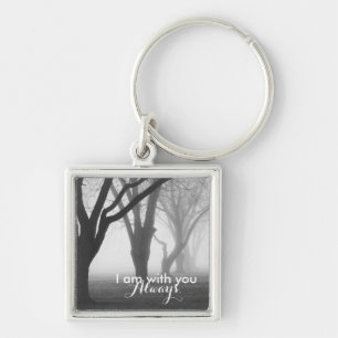 "Ik ben altijd bij je" Matthew 28:20 Bijbelversie Sleutelhanger