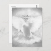 Ik ben altijd bij je, vers met Duif Briefkaart (Voorkant / Achterkant)