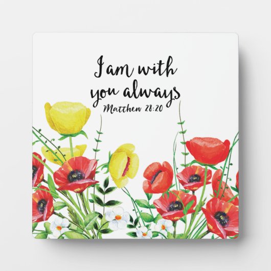 Ik ben altijd bij jou fotoplaat (Voorkant)