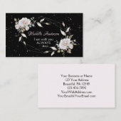 Ik ben altijd bij jou - ~Jesus Words Geometric Flo Visitekaartje (Voorkant / Achterkant)