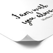 Ik ben altijd bij jou poster (Hoek)