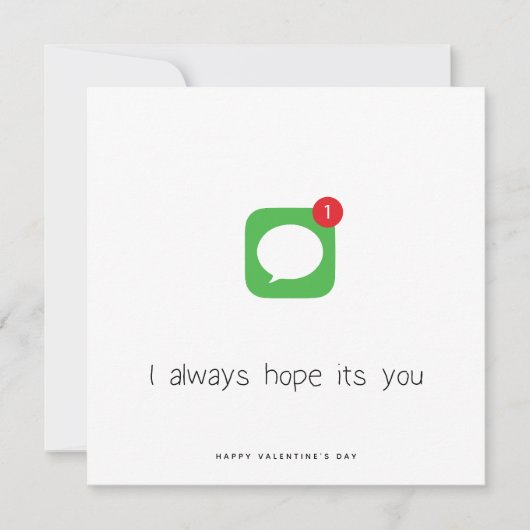 Ik ben altijd de Kaart van Valntijns. (Voorkant)