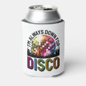 Ik ben altijd klaar voor Disco Blikjeskoeler (Blikje Achterkant)