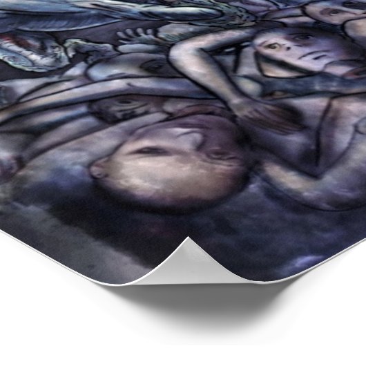 Ik ben altijd menselijk poster (Hoek)