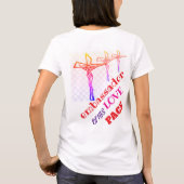 IK BEN ambassadeur van zijn LIEFDE T-Shirt (Achterkant)