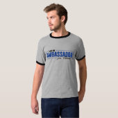 Ik ben ambassadeur voor Christus T-shirt (Voorkant volledig)
